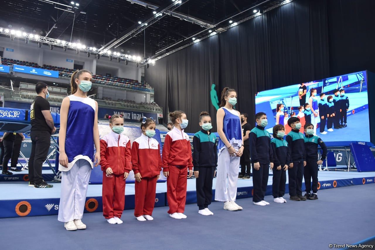 Azerbaijan holds award ceremony of winners of Azerbaijan and Baku Championships in Trampoline and Tumbling (PHOTO)