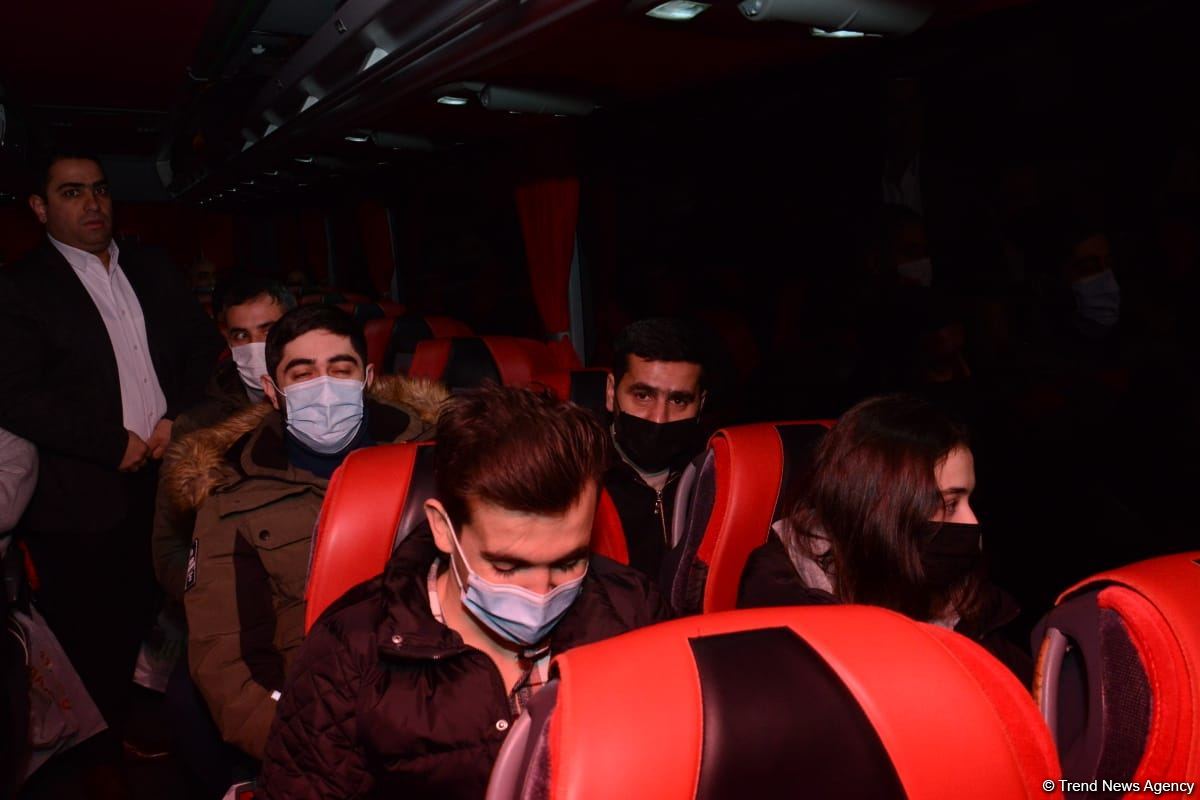 Another passenger bus leaves Baku for Shusha (PHOTO/VIDEO)