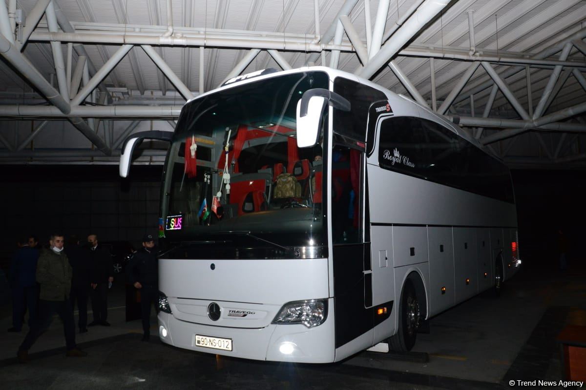 Another passenger bus leaves Baku for Shusha (PHOTO/VIDEO)