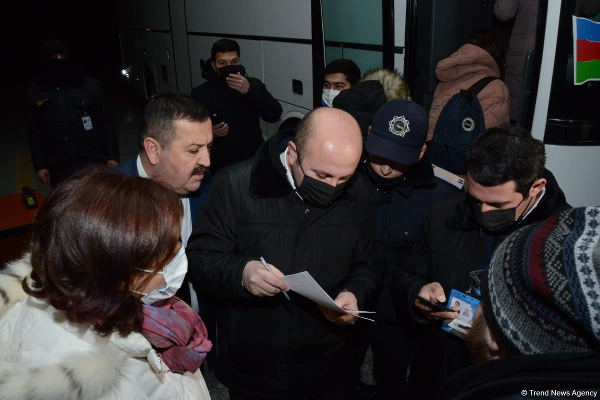 Another passenger bus leaves Baku for Shusha (PHOTO/VIDEO)