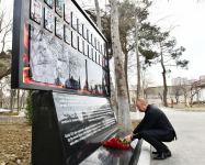 Azerbaijani President Ilham Aliyev lays foundation of Ganja Memorial Complex (PHOTO/VIDEO)