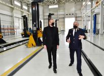 President Ilham Aliyev attends opening ceremony of locomotive depot of Azerbaijan Railways company (PHOTO/VIDEO)