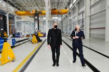 President Ilham Aliyev attends opening ceremony of locomotive depot of Azerbaijan Railways company (PHOTO/VIDEO)