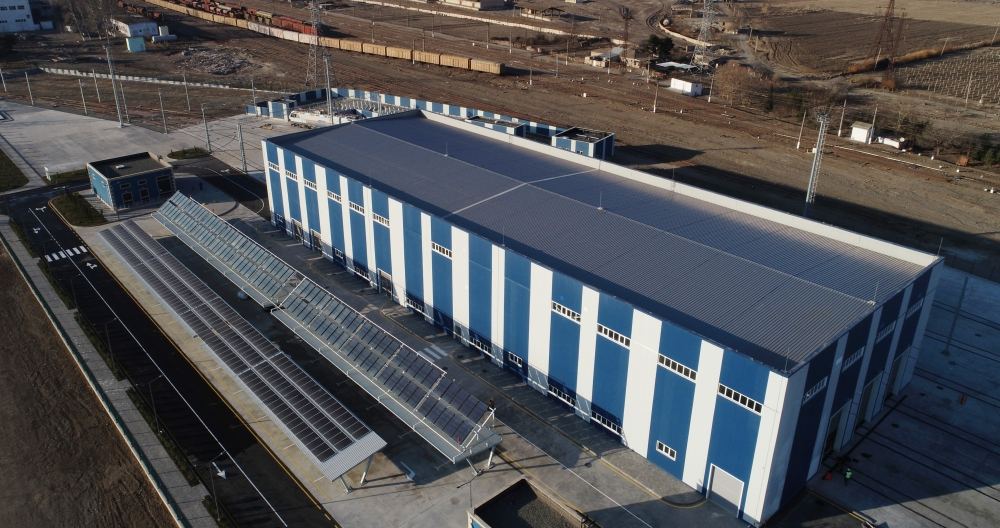President Ilham Aliyev attends opening ceremony of locomotive depot of Azerbaijan Railways company (PHOTO/VIDEO)