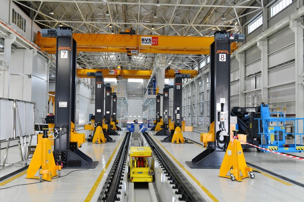President Ilham Aliyev attends opening ceremony of locomotive depot of Azerbaijan Railways company (PHOTO/VIDEO)