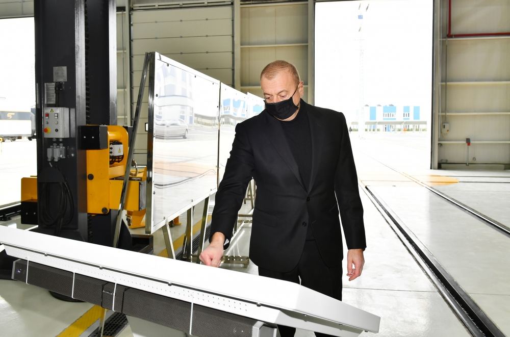 President Ilham Aliyev attends opening ceremony of locomotive depot of Azerbaijan Railways company (PHOTO/VIDEO)