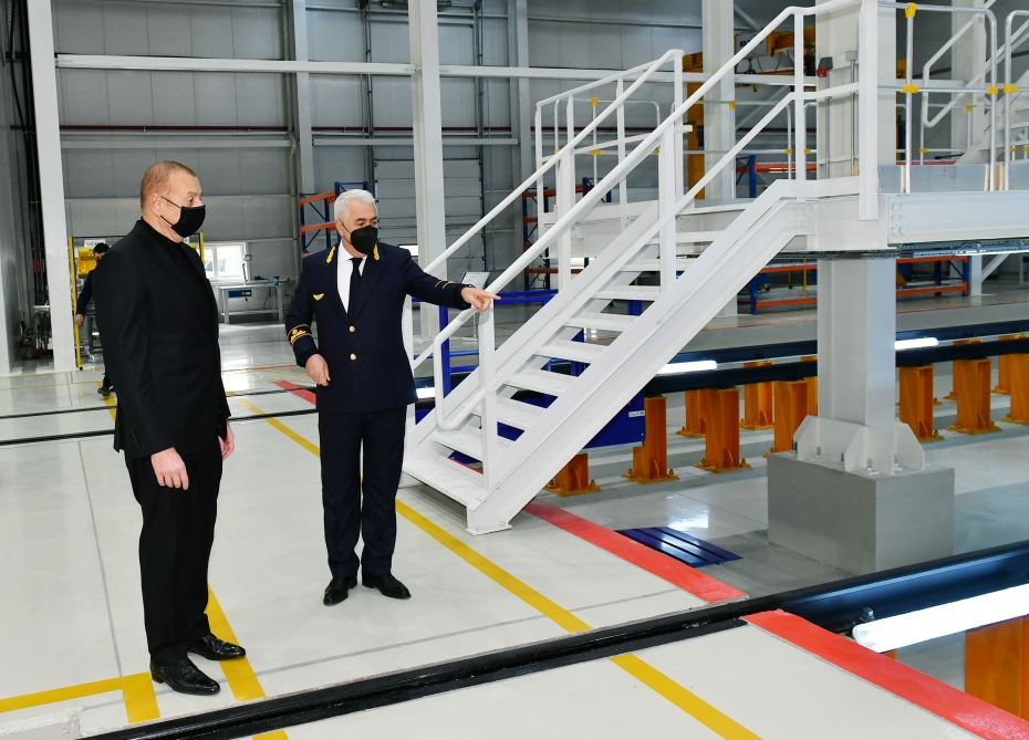 President Ilham Aliyev attends opening ceremony of locomotive depot of Azerbaijan Railways company (PHOTO/VIDEO)