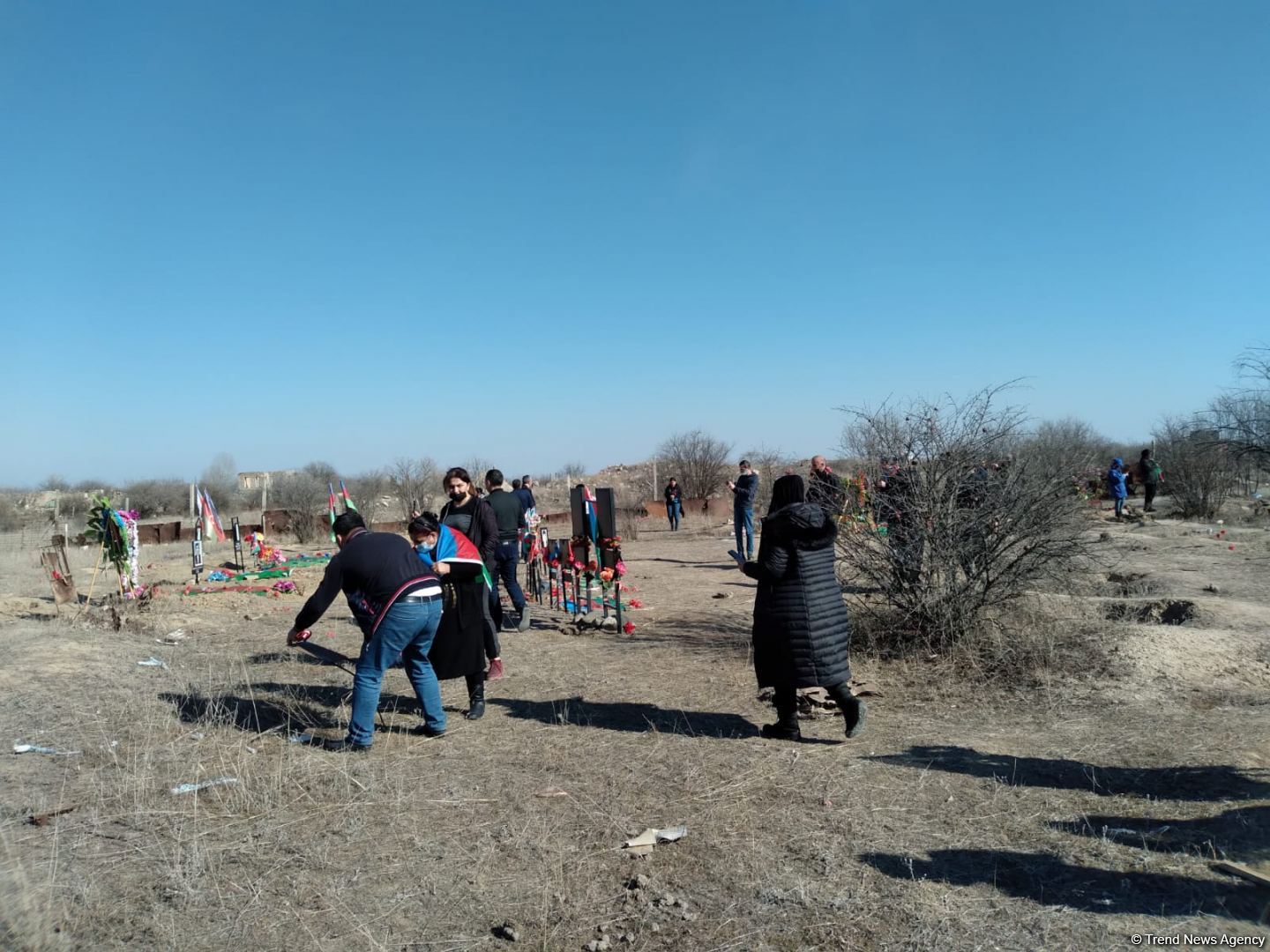 Another passenger bus from Baku arrives in liberated Aghdam (PHOTO)