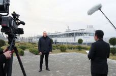 President Ilham Aliyev gives interview to Azerbaijan's AZERTAC State News Agency (PHOTO/VIDEO)