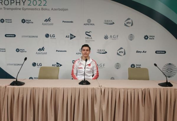 Feeling like at home in Azerbaijan - Turkish gymnast