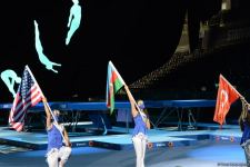 Azerbaijan hosts opening ceremony of FIG Trampoline Gymnastic World Cup (PHOTO)