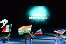 Azerbaijan hosts opening ceremony of FIG Trampoline Gymnastic World Cup (PHOTO)