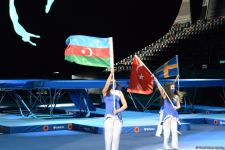 Azerbaijan hosts opening ceremony of FIG Trampoline Gymnastic World Cup (PHOTO)