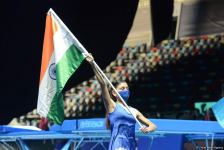 Azerbaijan hosts opening ceremony of FIG Trampoline Gymnastic World Cup (PHOTO)