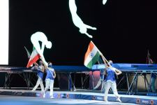 Azerbaijan hosts opening ceremony of FIG Trampoline Gymnastic World Cup (PHOTO)