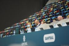 FIG Trampoline Gymnastics World Cup in Baku continues  (PHOTO)