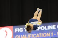 Best moments of first day of Trampoline World Cup in Baku (PHOTO)