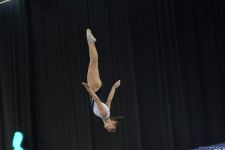 Azerbaijani gymnast Seljan Mahsudova reaches Trampoline World Cup finals in Baku (PHOTO)