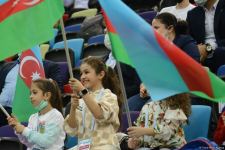 Azerbaijani gymnast Seljan Mahsudova reaches Trampoline World Cup finals in Baku (PHOTO)