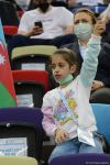 Azerbaijani gymnast Seljan Mahsudova reaches Trampoline World Cup finals in Baku (PHOTO)