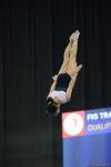 Azerbaijani gymnast Seljan Mahsudova reaches Trampoline World Cup finals in Baku (PHOTO)