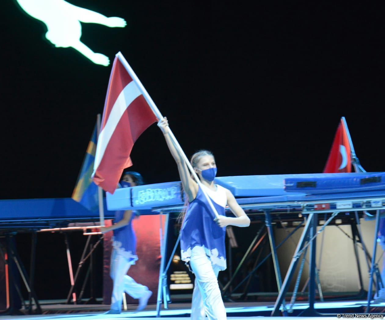 Azerbaijan hosts opening ceremony of FIG Trampoline Gymnastic World Cup (PHOTO)