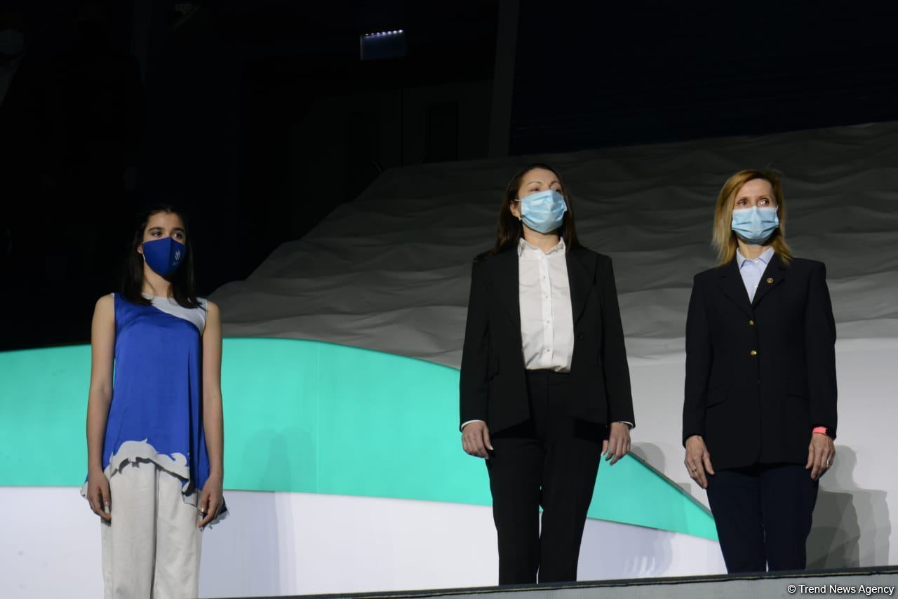 Azerbaijan hosts opening ceremony of FIG Trampoline Gymnastic World Cup (PHOTO)