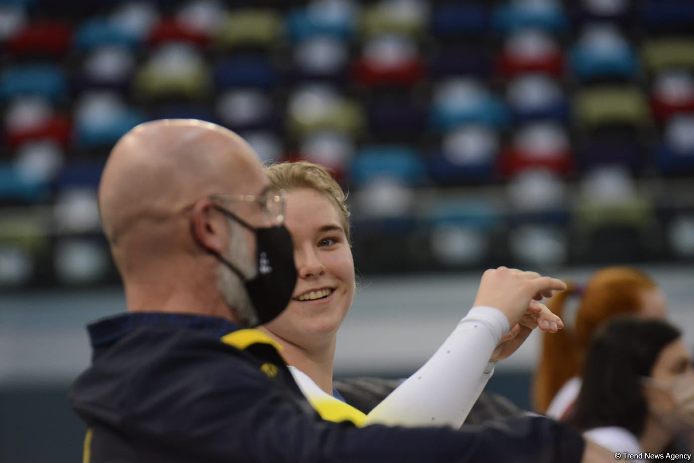 FIG Trampoline Gymnastics World Cup in Baku continues  (PHOTO)