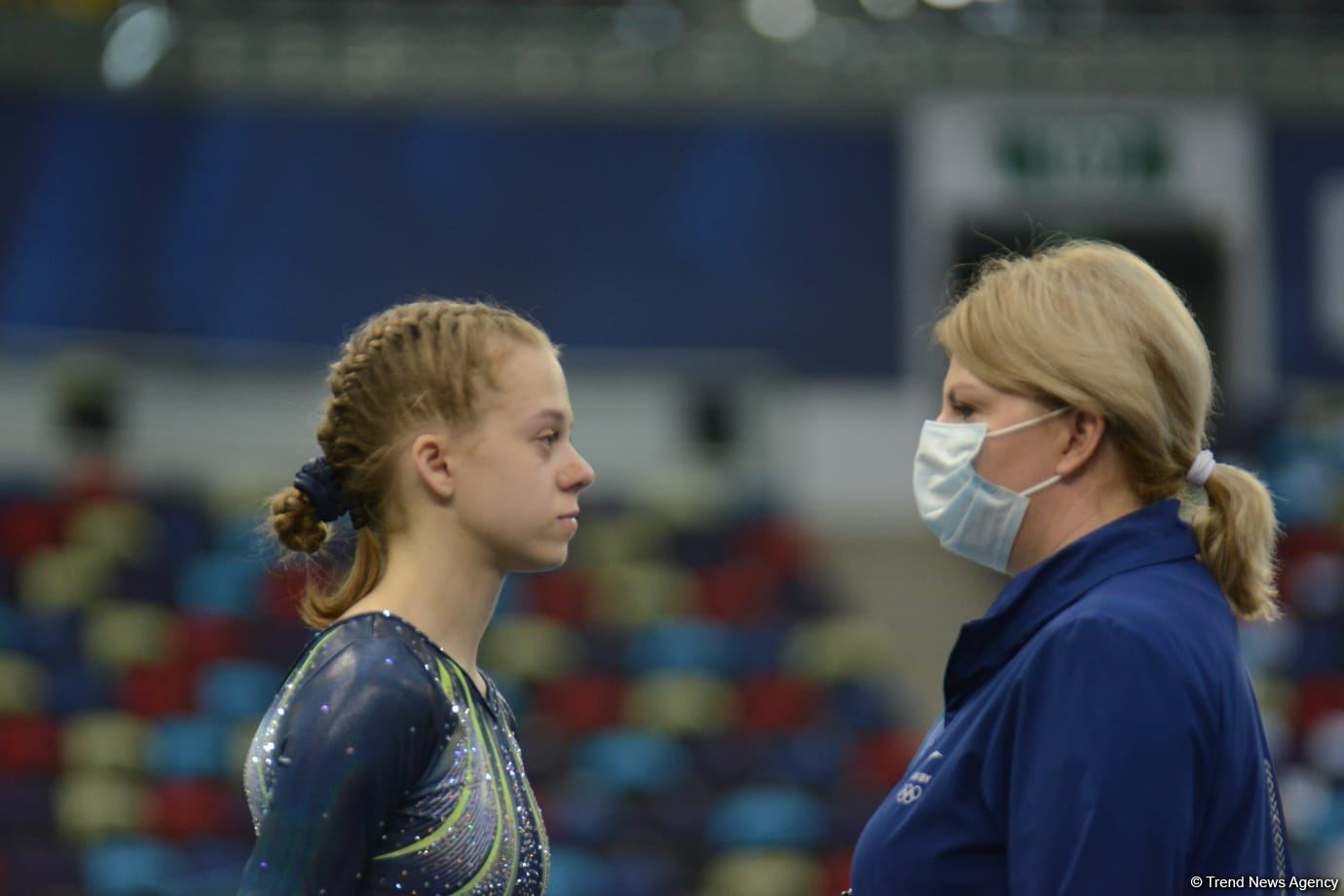FIG Trampoline Gymnastics World Cup in Baku continues  (PHOTO)