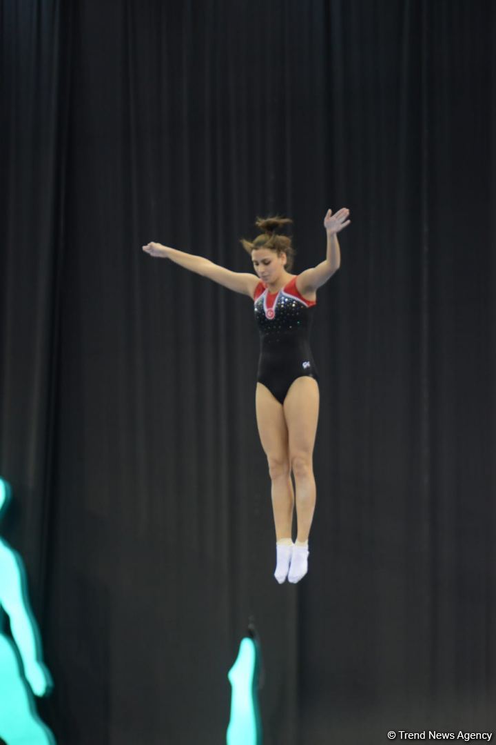 FIG Trampoline Gymnastics World Cup in Baku continues  (PHOTO)