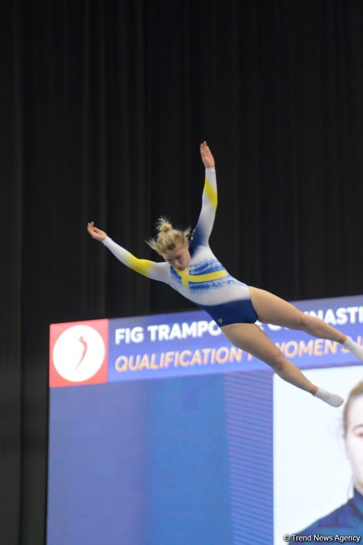 FIG Trampoline Gymnastics World Cup in Baku continues  (PHOTO)