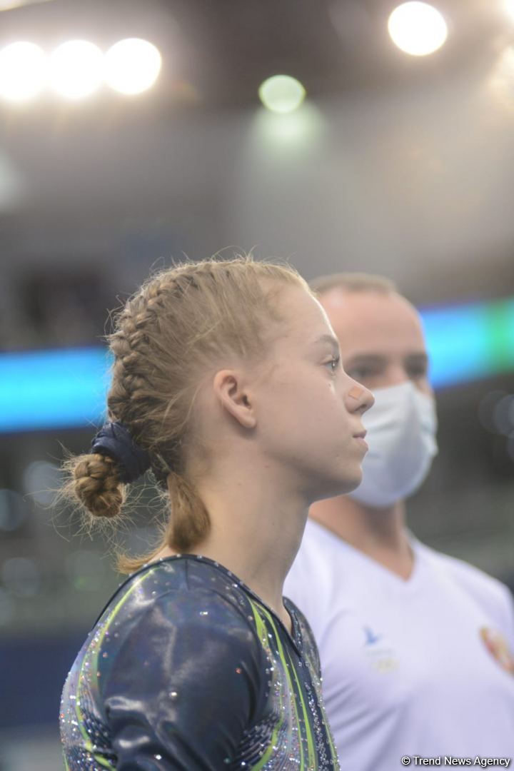 FIG Trampoline Gymnastics World Cup in Baku continues  (PHOTO)