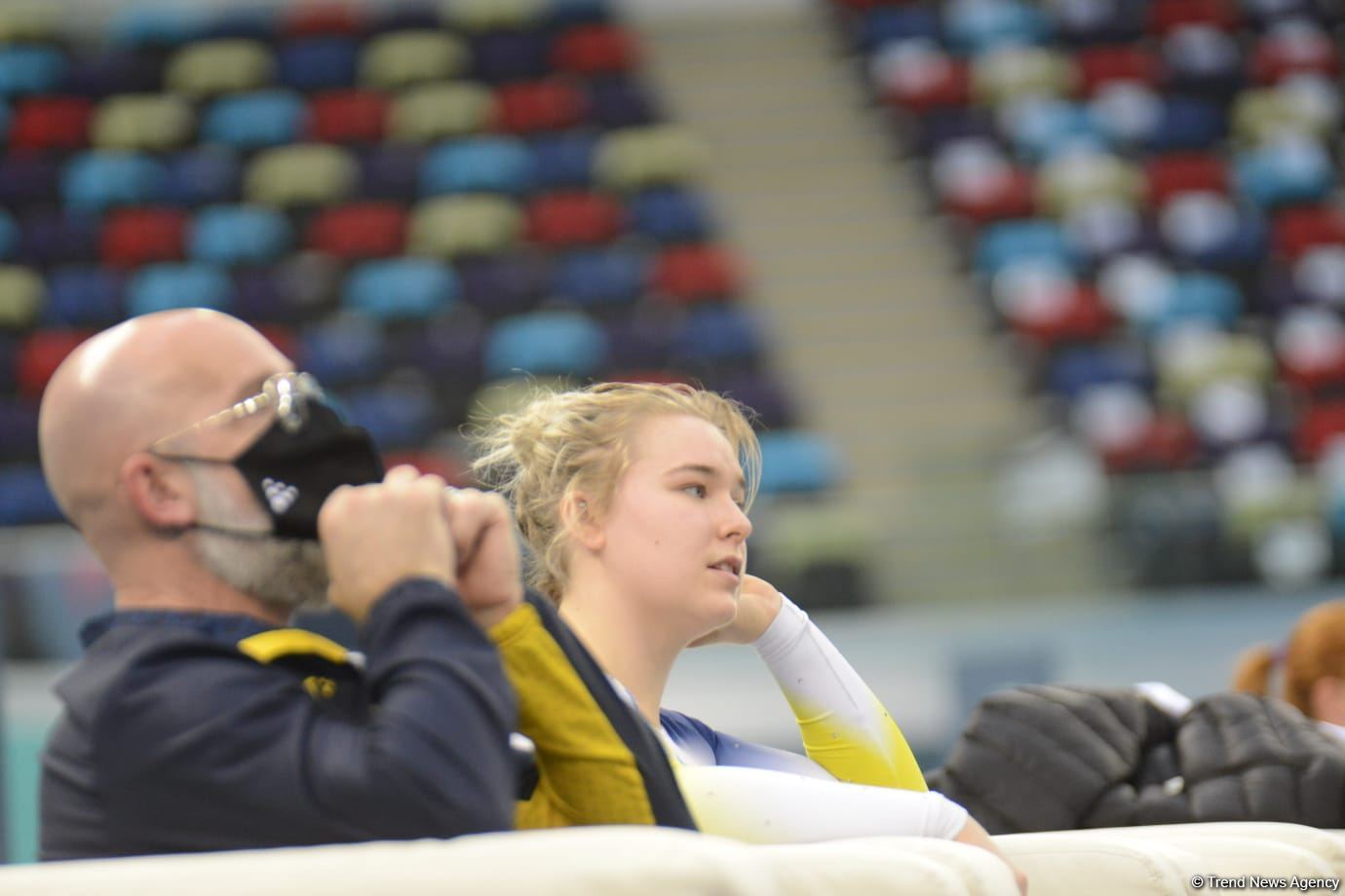 FIG Trampoline Gymnastics World Cup in Baku continues  (PHOTO)