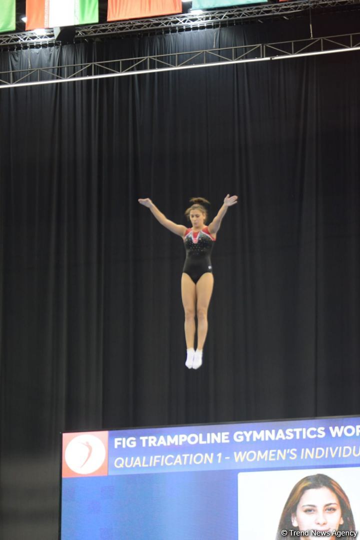 FIG Trampoline Gymnastics World Cup in Baku continues  (PHOTO)