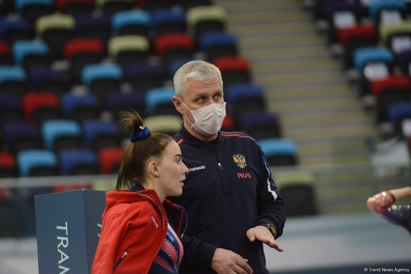 FIG Trampoline Gymnastics World Cup in Baku continues  (PHOTO)