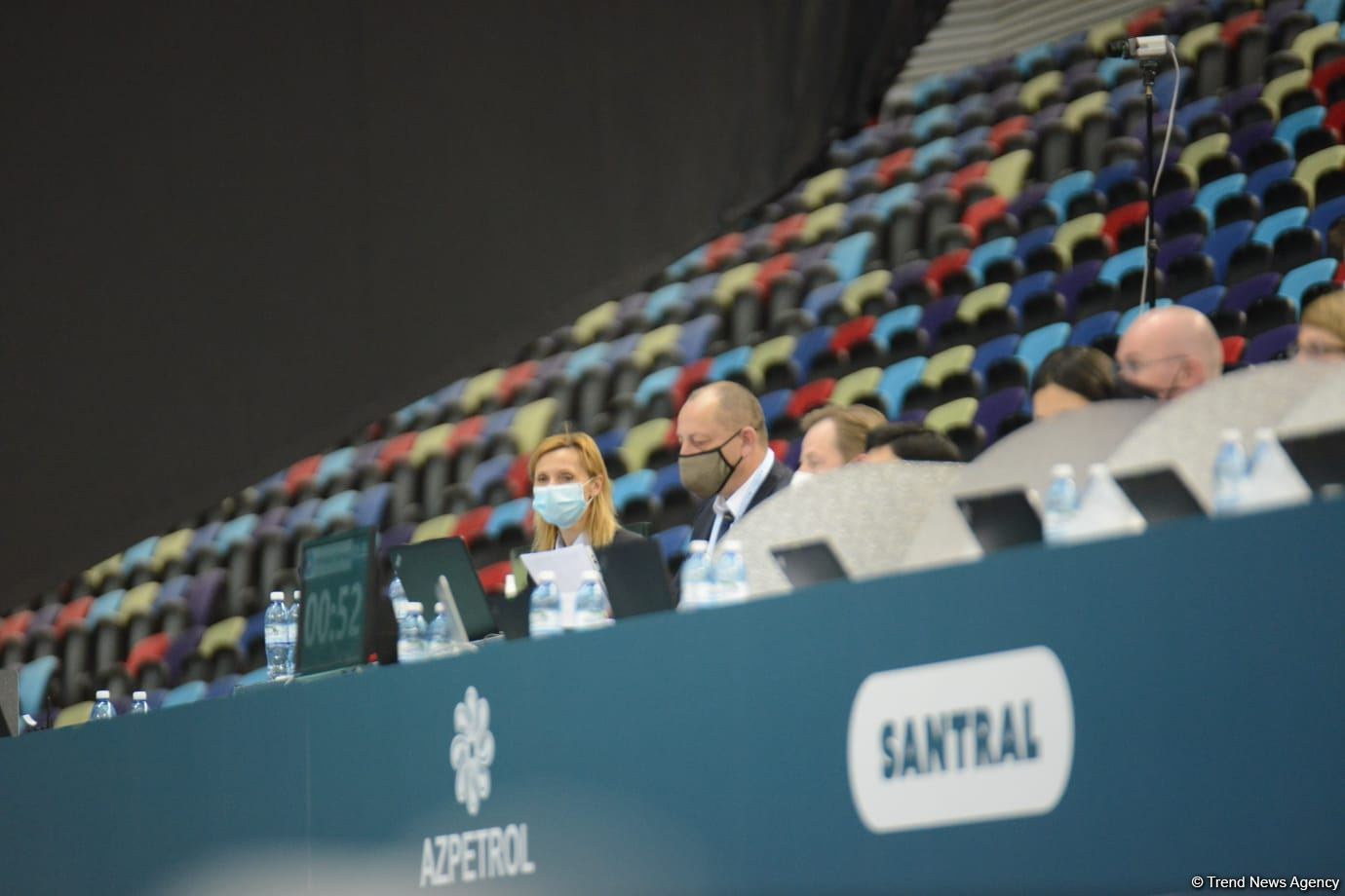 FIG Trampoline Gymnastics World Cup in Baku continues  (PHOTO)
