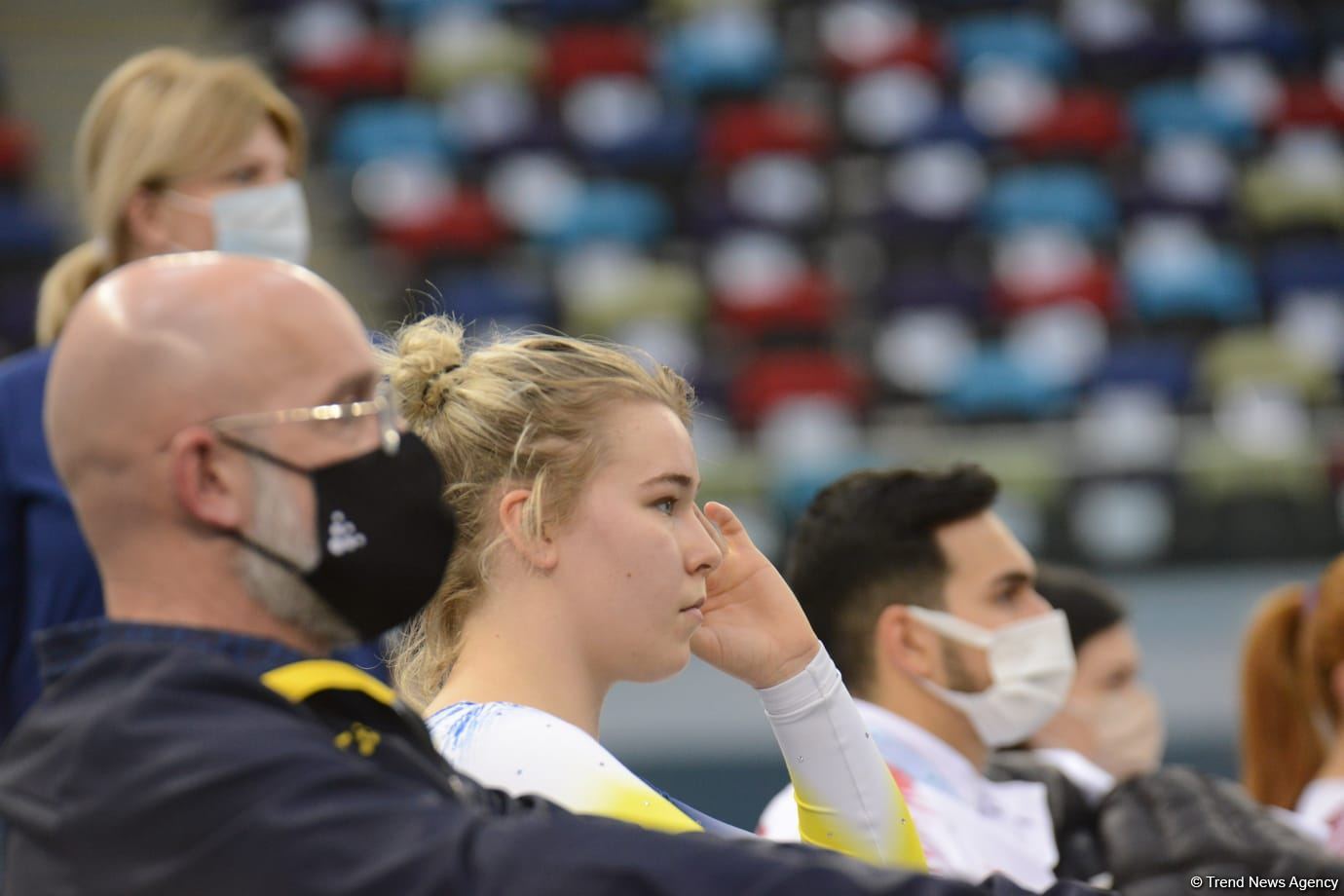 FIG Trampoline Gymnastics World Cup in Baku continues  (PHOTO)