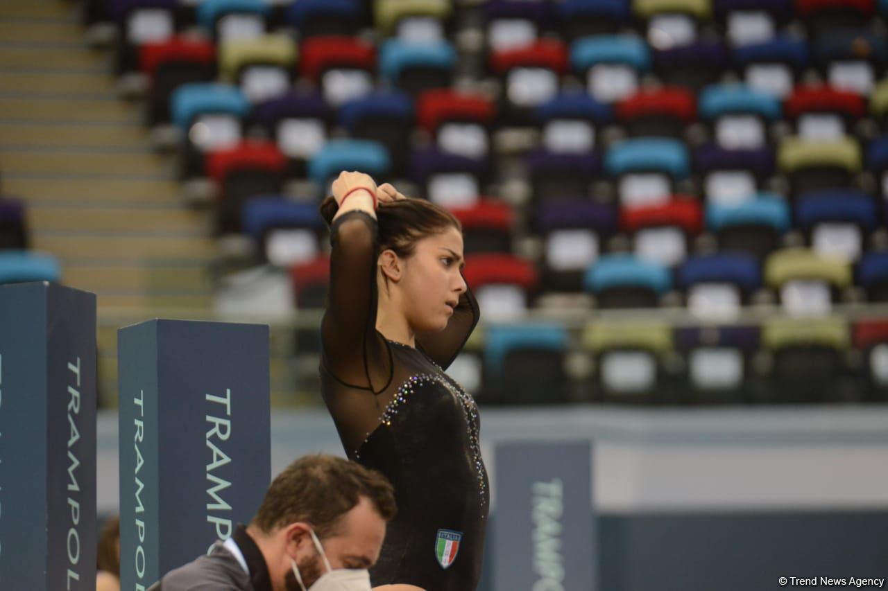 Best moments of first day of Trampoline World Cup in Baku (PHOTO)