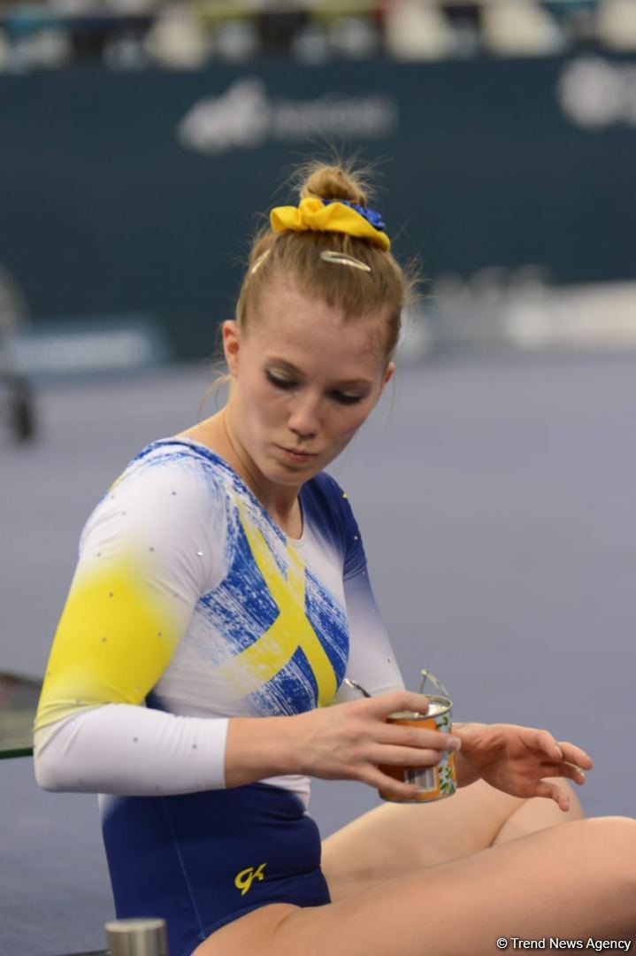 Best moments of first day of Trampoline World Cup in Baku (PHOTO)