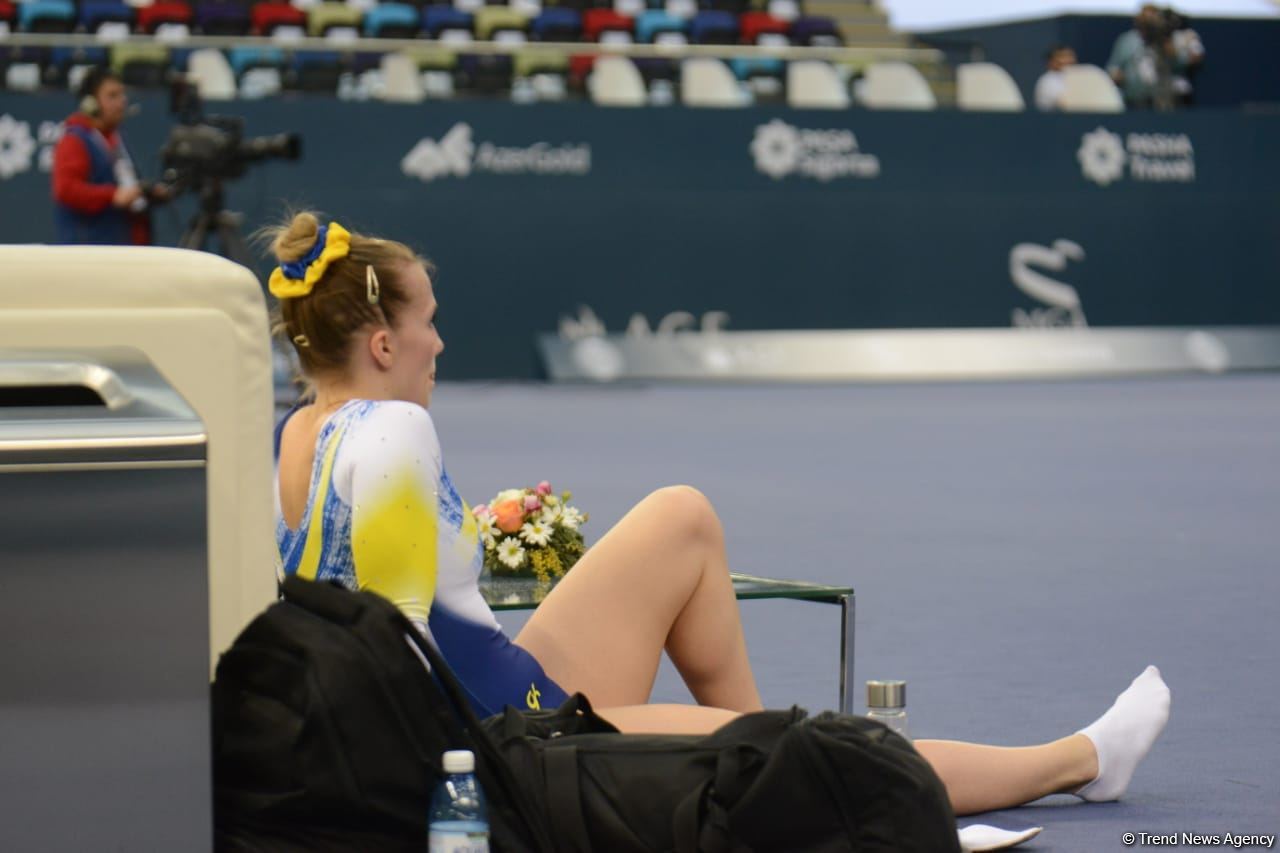 Best moments of first day of Trampoline World Cup in Baku (PHOTO)