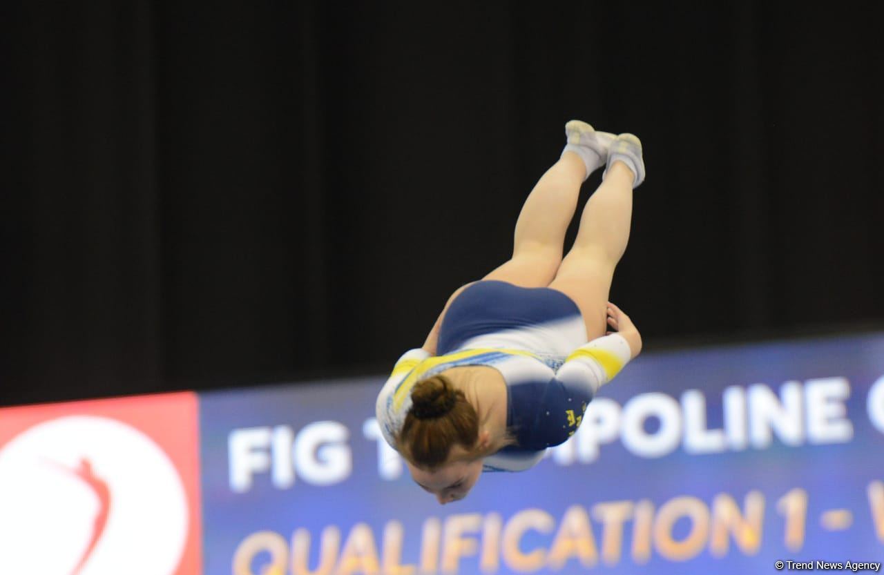 Best moments of first day of Trampoline World Cup in Baku (PHOTO)