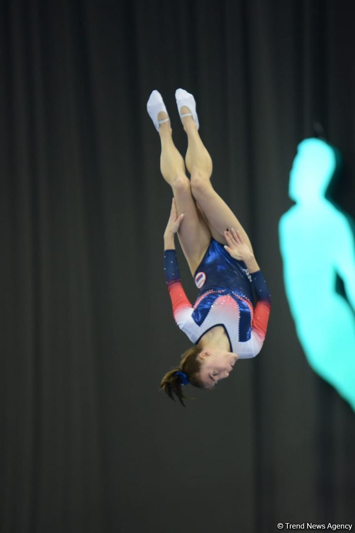 Best moments of first day of Trampoline World Cup in Baku (PHOTO)
