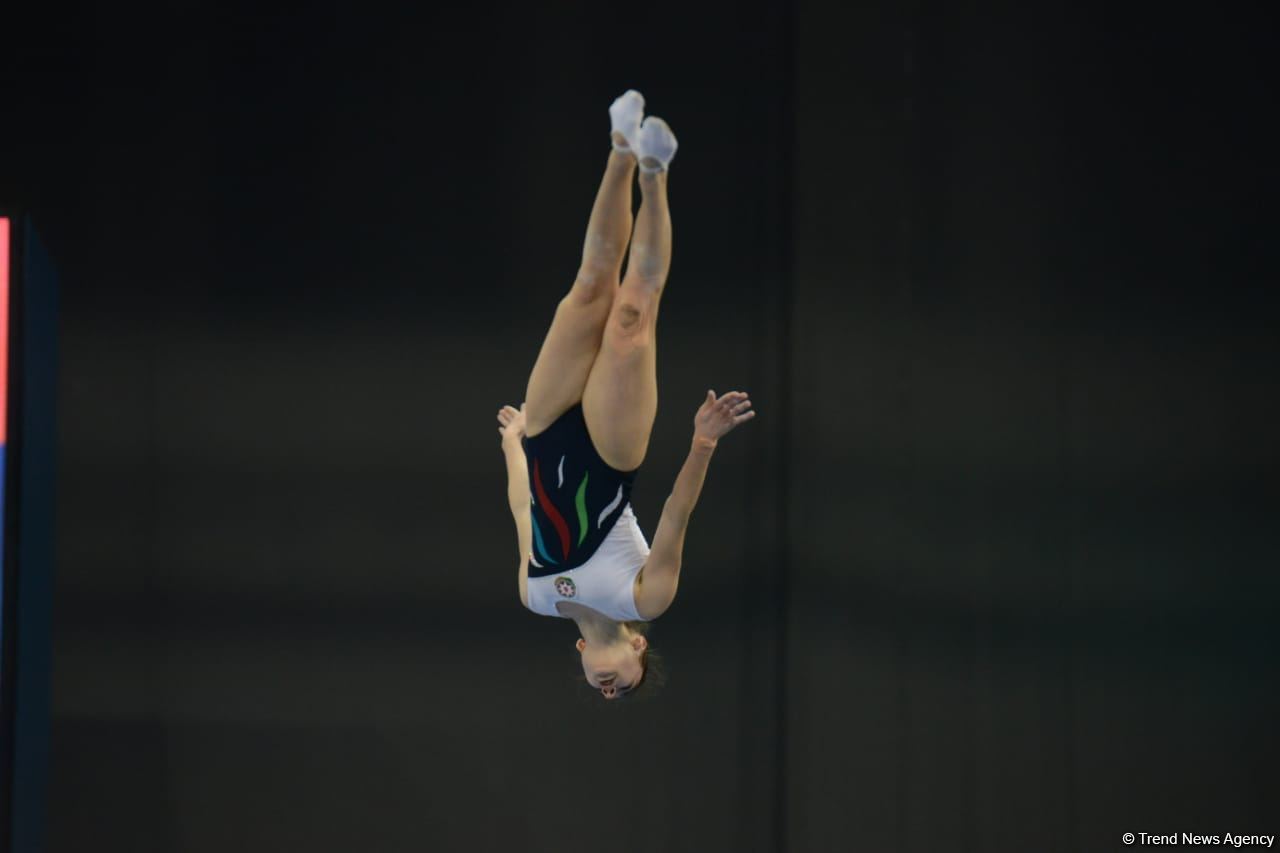 Best moments of first day of Trampoline World Cup in Baku (PHOTO)