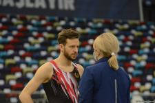 Final day of FIG Trampoline Gymnastics World Cup starts in Baku (PHOTO)