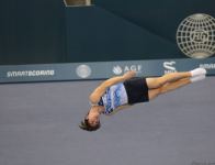 Final day of FIG Trampoline Gymnastics World Cup starts in Baku (PHOTO)