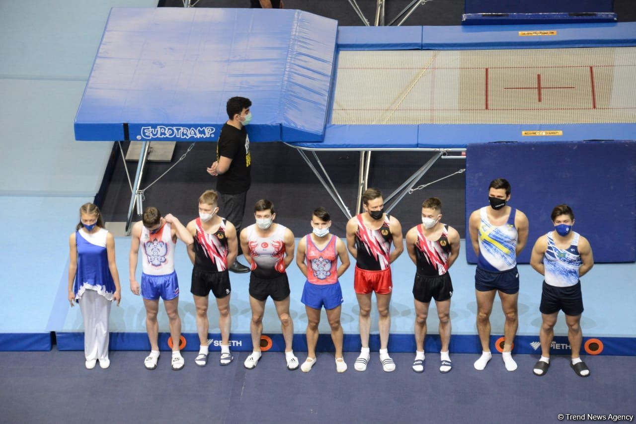 Final day of FIG Trampoline Gymnastics World Cup starts in Baku (PHOTO)