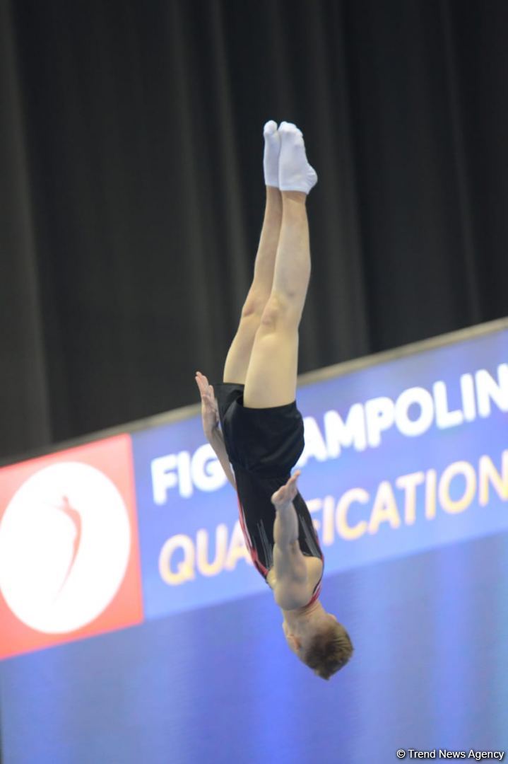 Final day of FIG Trampoline Gymnastics World Cup starts in Baku (PHOTO)