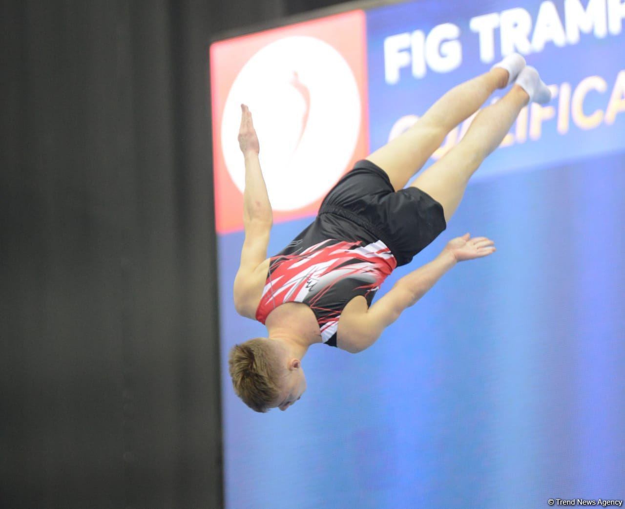 Final day of FIG Trampoline Gymnastics World Cup starts in Baku (PHOTO)