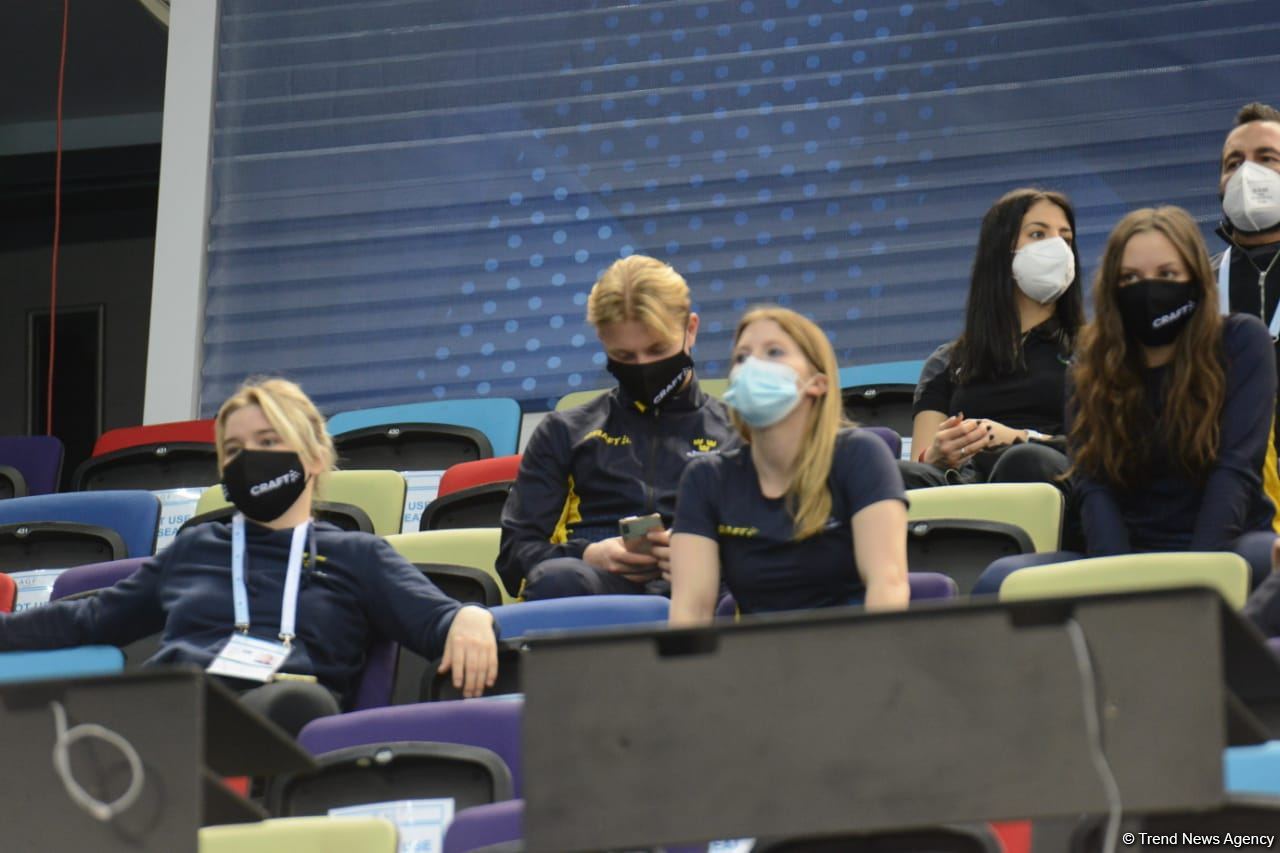 Final day of FIG Trampoline Gymnastics World Cup starts in Baku (PHOTO)