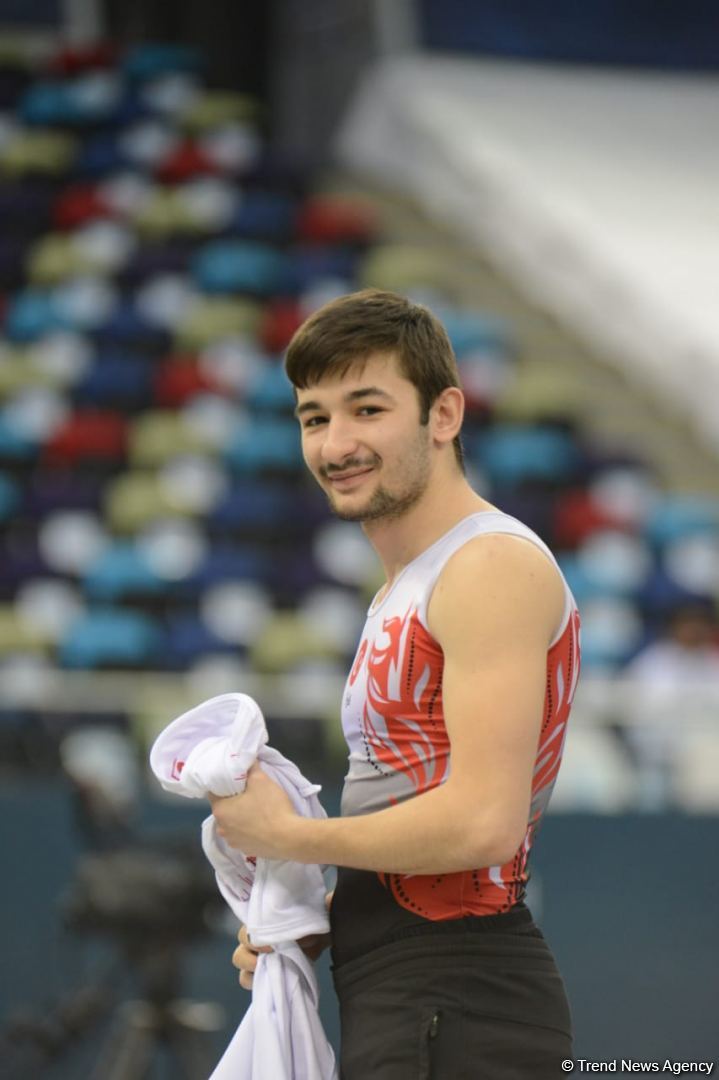 Final day of FIG Trampoline Gymnastics World Cup starts in Baku (PHOTO)
